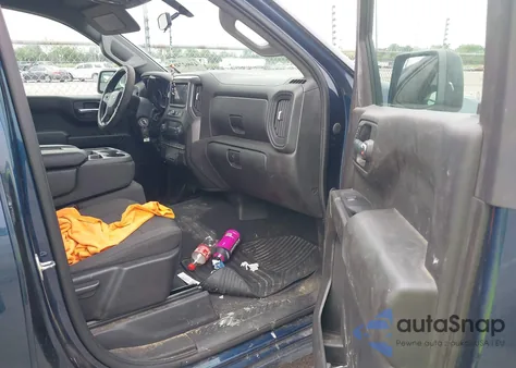 2021 Chevrolet Silverado 1500 2Wd Short Bed Custom из США, поврежденный, VIN 3GCPWBEF4MG105423